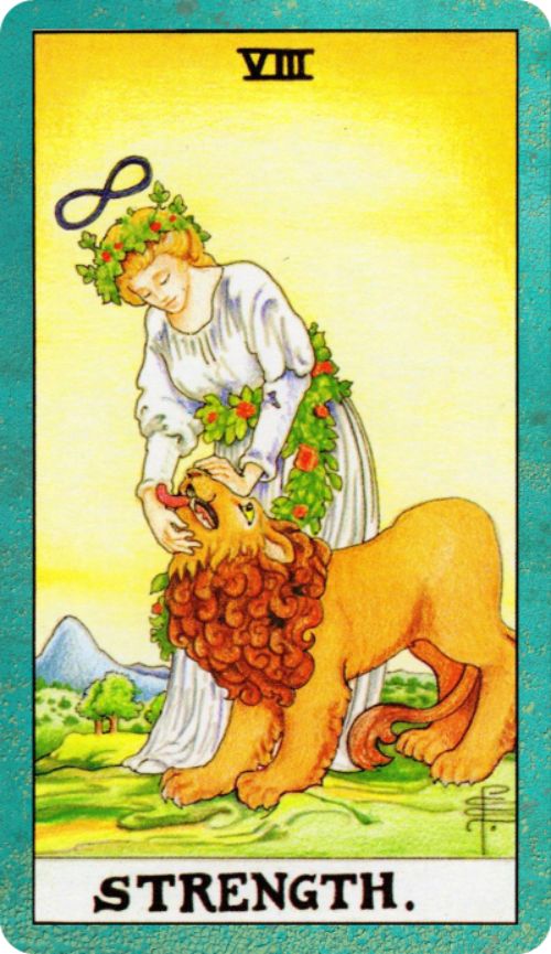 Strength Tarot Card Meaning Joyful Mystic